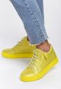Żółte Neonowe Sneakersy Let It Go