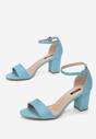 Niebieskie Sandały Simpleness