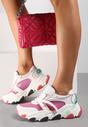 Różowe Sneakersy Lagurien