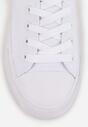 Teniși albi clasici cu șiret până la gleznă Elleriome