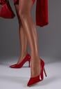 Pantofi stiletto Innalora Roșii