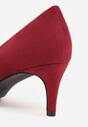 Pantofi cu toc Savora Bordo
