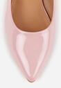 Pantofi cu toc Roz