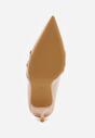 Pantofi cu toc Tamirella Bej