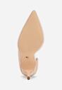 Pantofi stiletto Oliritia Bej închis