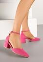 Pantofi cu toc Fucsia