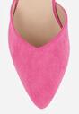 Pantofi cu toc Fucsia