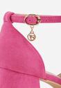 Pantofi cu toc Fucsia