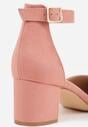 Pantofi cu toc Nurilora Roz