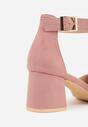 Pantofi cu toc Eveliri Roz