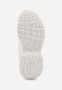 Sneakers Natiselle Alb cu argintiu