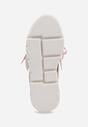 Sneakers Nelenith Alb cu roz