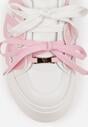 Sneakers Nelenith Alb cu roz