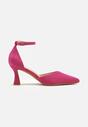 Pantofi cu toc Ezrival Fucsia