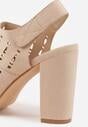 Sandale Linetelia Bej închis