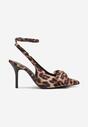 Pantofi stiletto Velozia Imprimeu leopard