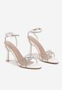 Pantofi stiletto Setarlina Albi