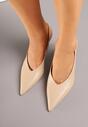 Ciemnobeżowe Sandały Vices Slingback na Obcasie Tilarina