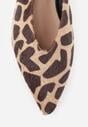 Pantofi cu toc Alinire Imprimeu leopard