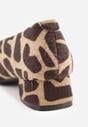 Pantofi cu toc Alinire Imprimeu leopard