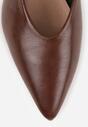 Pantofi cu toc Rilomena Maro deschis