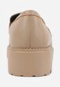 Mocasini Fergia Bej închis