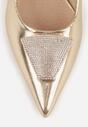 Pantofi stiletto Niravine Aurii