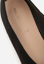Czarne Klasyczne Balerinki Vices z Noskiem w Szpic Farrie