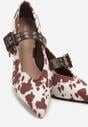 Pantofi cu toc Nalisette Negru cu alb