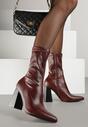 Botine Nevitte Bordo