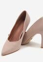 Pantofi stiletto Alondie Bej închis
