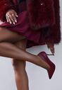 Pantofi stiletto Mivika Bordo