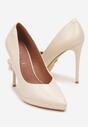 Pantofi stiletto Ahrrie Bej