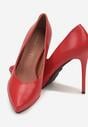 Pantofi stiletto Ahrrie Roșii