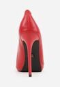Pantofi stiletto Ahrrie Roșii