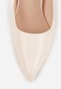 Jasnobeżowe Szpilki Vices ze Skórzaną Wkładką w Klasycznym Stylu Amorisse