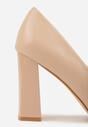 Pantofi cu toc Esmela Bej