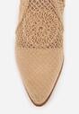 Botine Azinessa Bej închis
