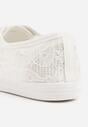 Białe Koronkowe Tenisówki Taralita
