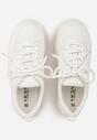 Białe Chunky Sneakersy VICES na Platformie Azilera