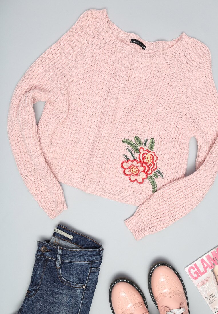 Różowy Sweterek Push It Now