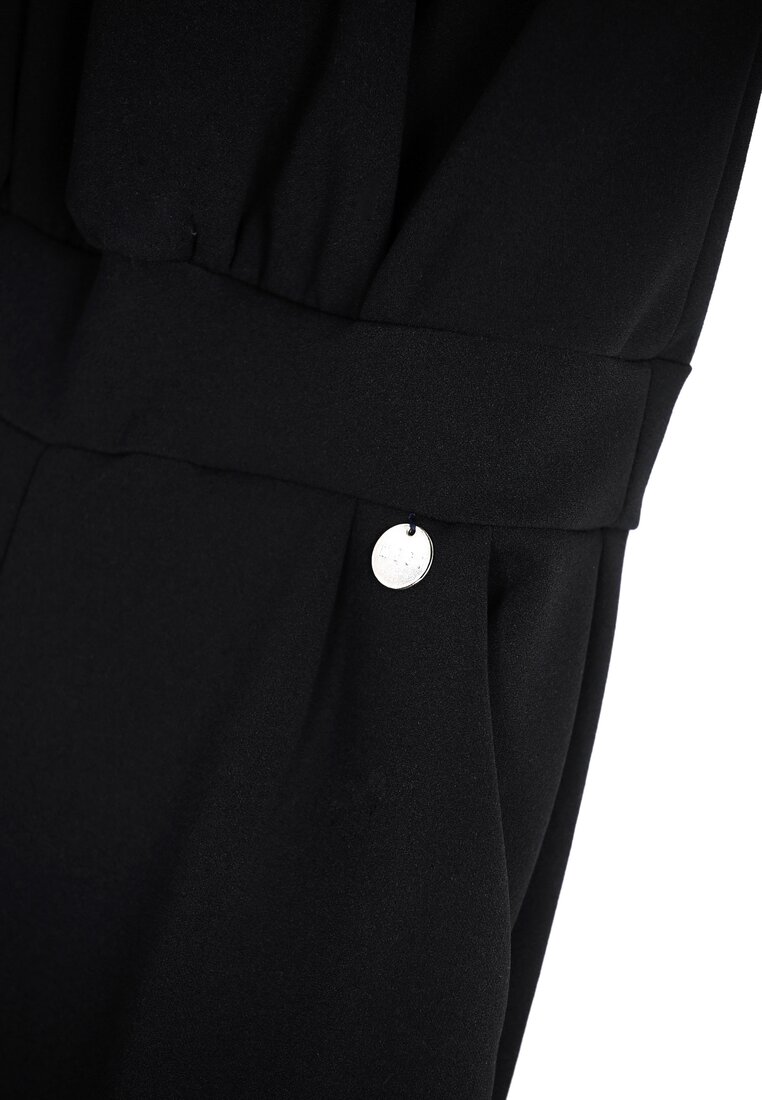 Czarny Kombinezon Simple Elegance 
