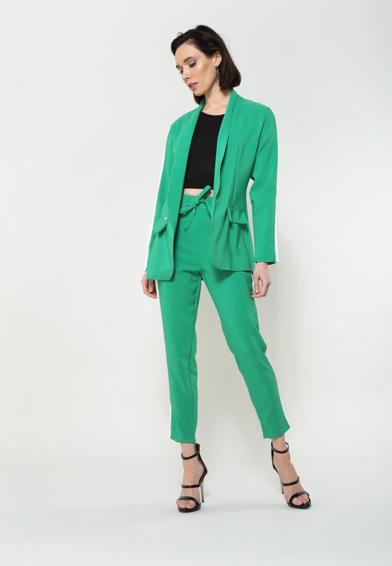 Zielone Spodnie Perfect Look