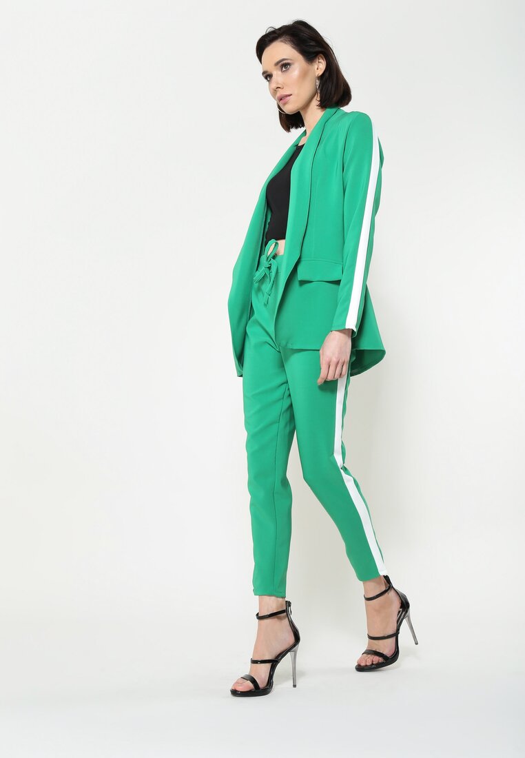 Zielone Spodnie Perfect Look