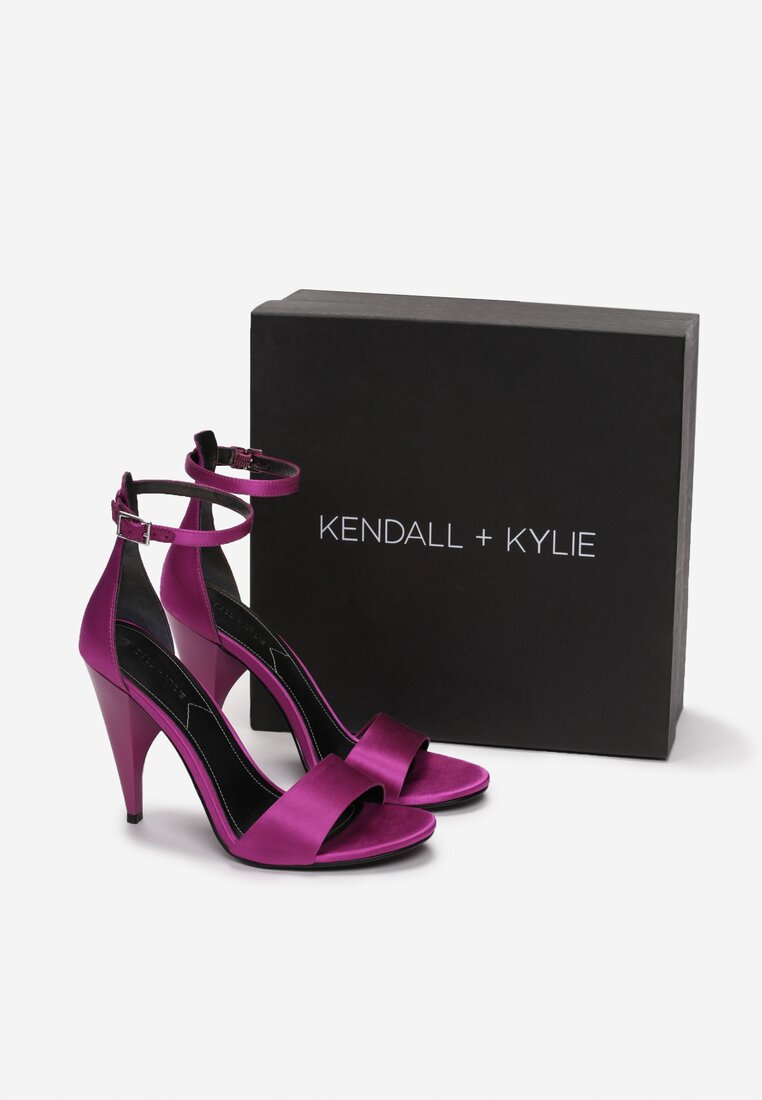 Ciemnoróżowe Sandały Kendall + Kylie Tapered