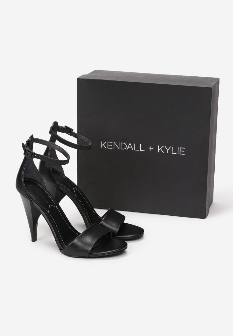 Czarne Sandały Kendall + Kylie Tapered