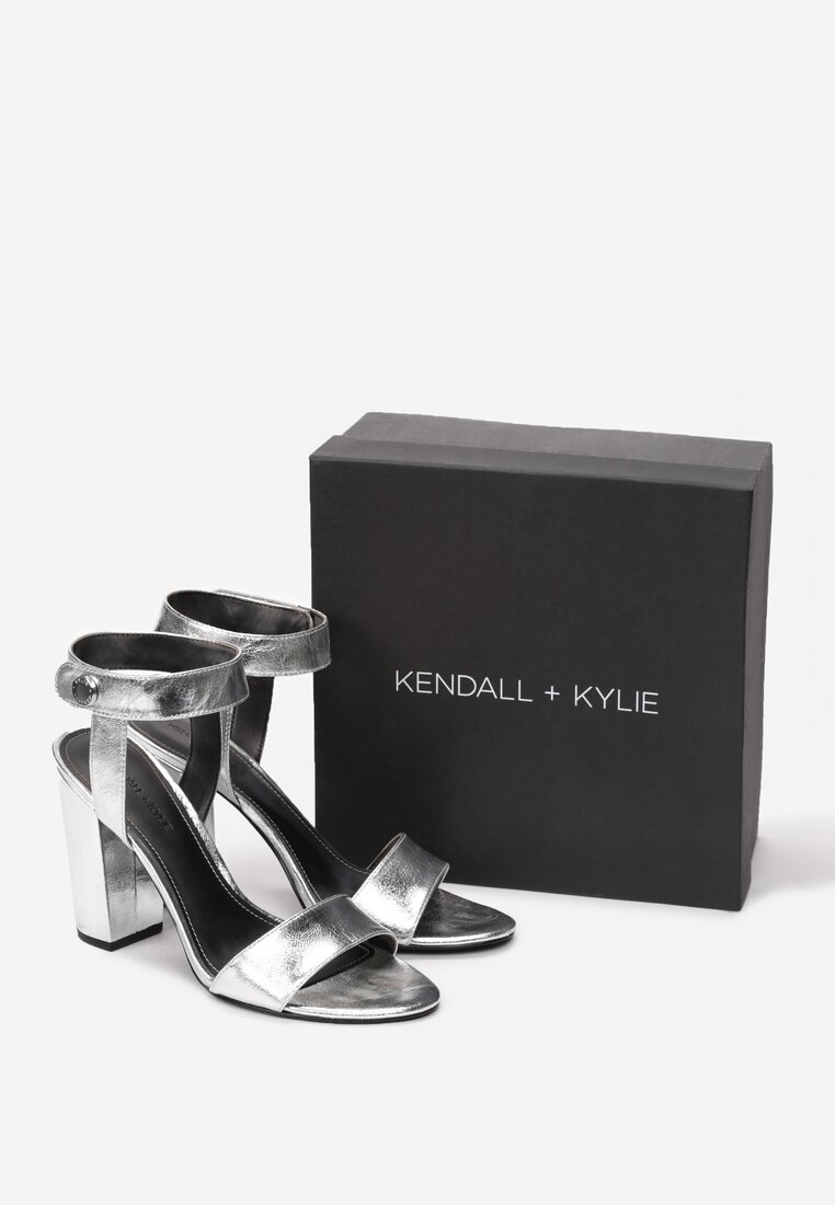 Srebrne Sandały Kendall + Kylie Bright And Comfy