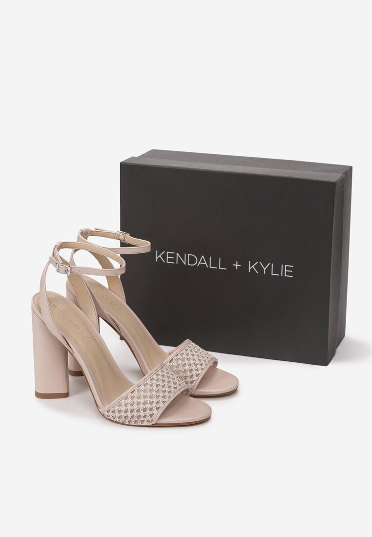 Beżowe Sandały Kendall + Kylie Wreathe