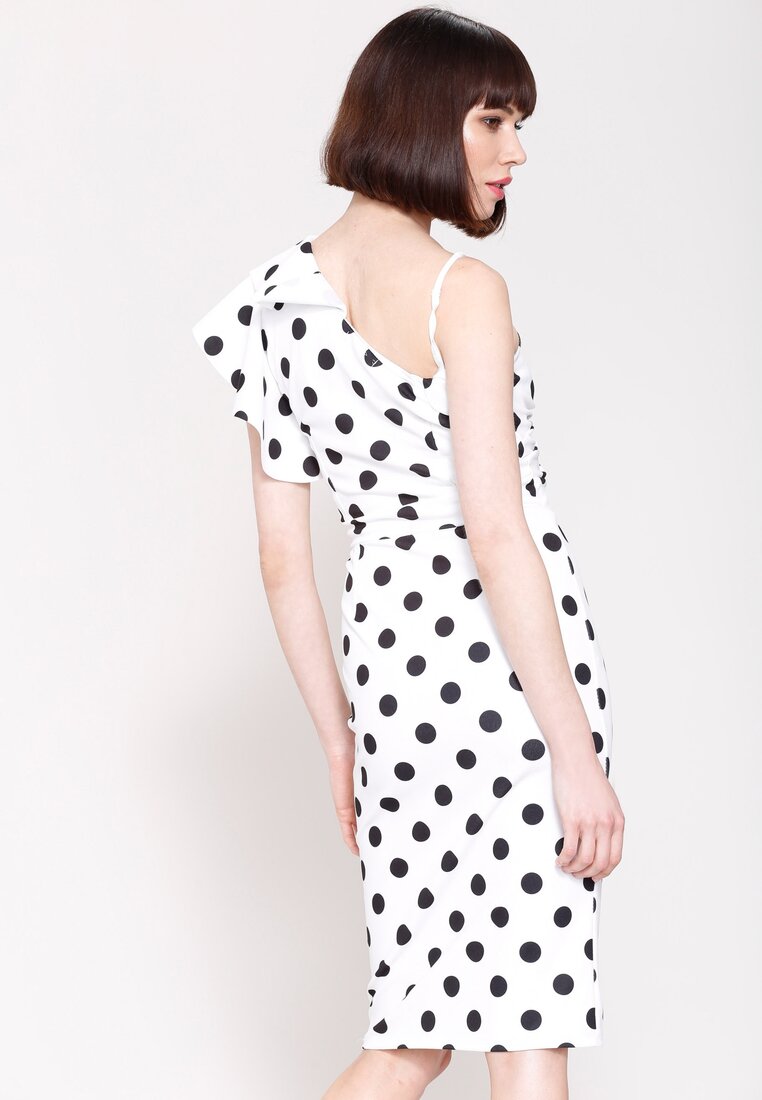 Biała Sukienka I Like Dots