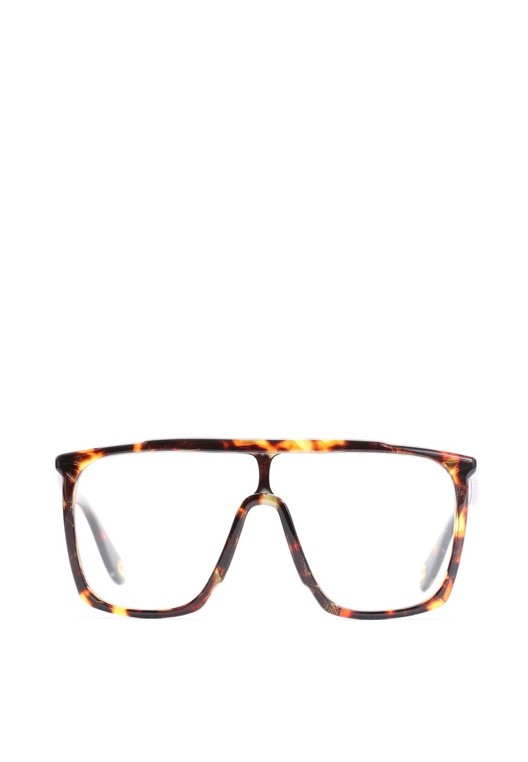 Czarno-Pomarańczowe Okulary Walk Through